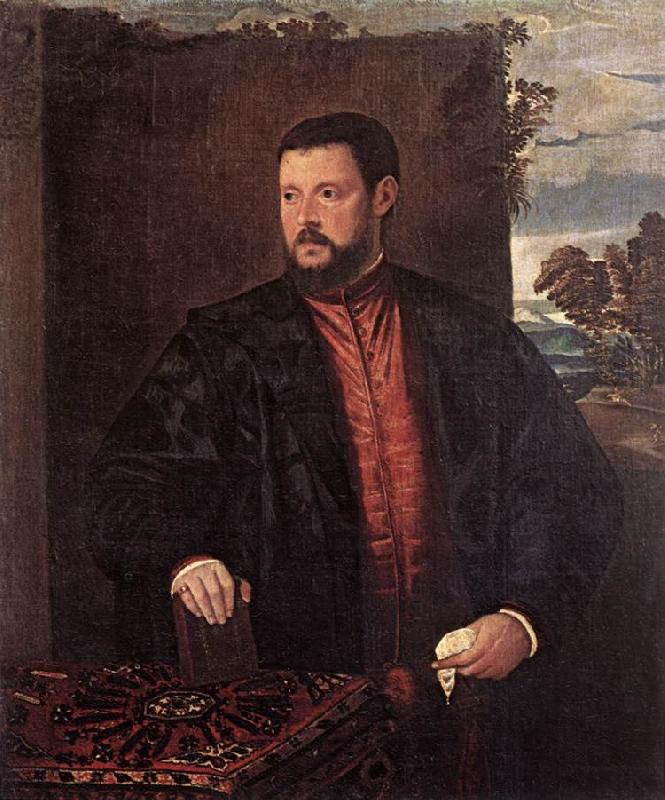 BECCARUZZI, Francesco Portrait of a Man fg oil painting image